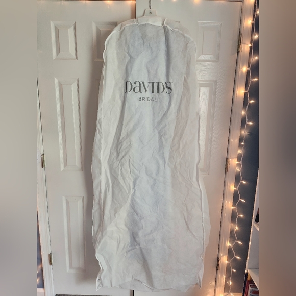 Womens David's Bridal Light Blue Dress~Size 2 - Picture 16 of 16